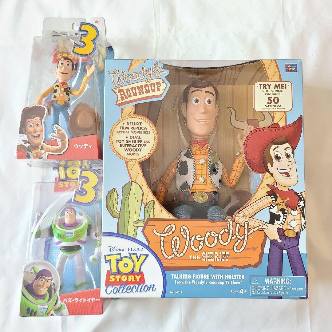 Amazon.co.jp: トイストーリー ウッディー 等身大トーキングフィギュア 