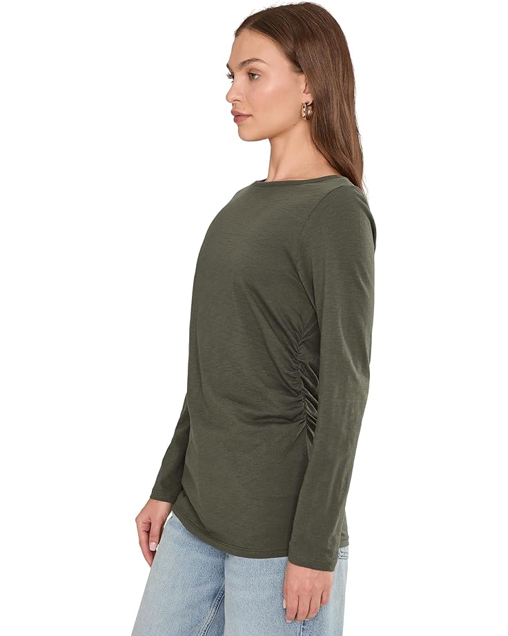Madewell Side Ruched Slub Long Sleeve - #3 of 5