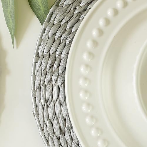 Miniatura 5 de Benson Mills - Mantel individual trenzado de jacinto de agua