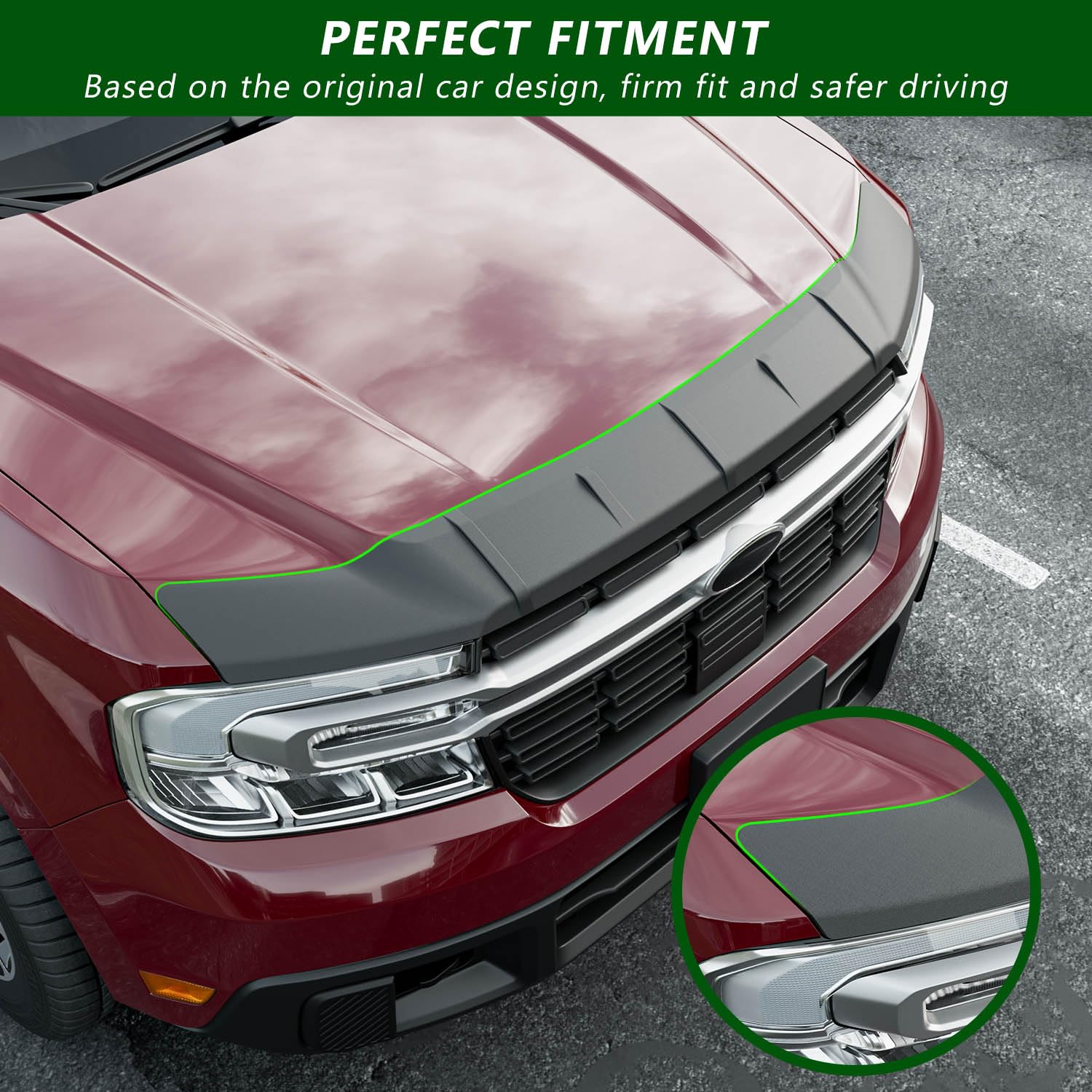 Maverick Butée De Capot Pour Nissan Patrol Y60 Et Ford Maverick - Alliage Aluminium - Filetage M8x1.25 - Remplacement Ajusteur Capot Y60