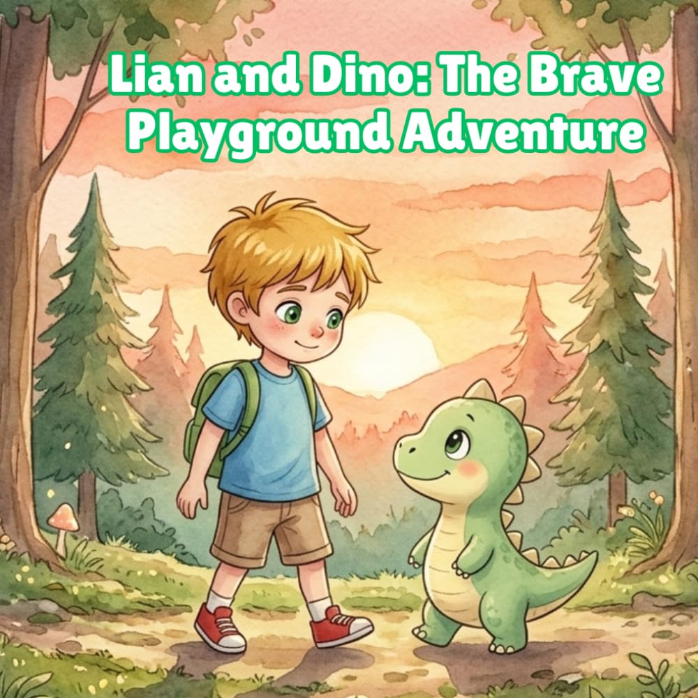Lian and Dino: The Brave Playground Adventure: A Heartwarming Children’s Story About Courage, Friendship, and Never Giving Up