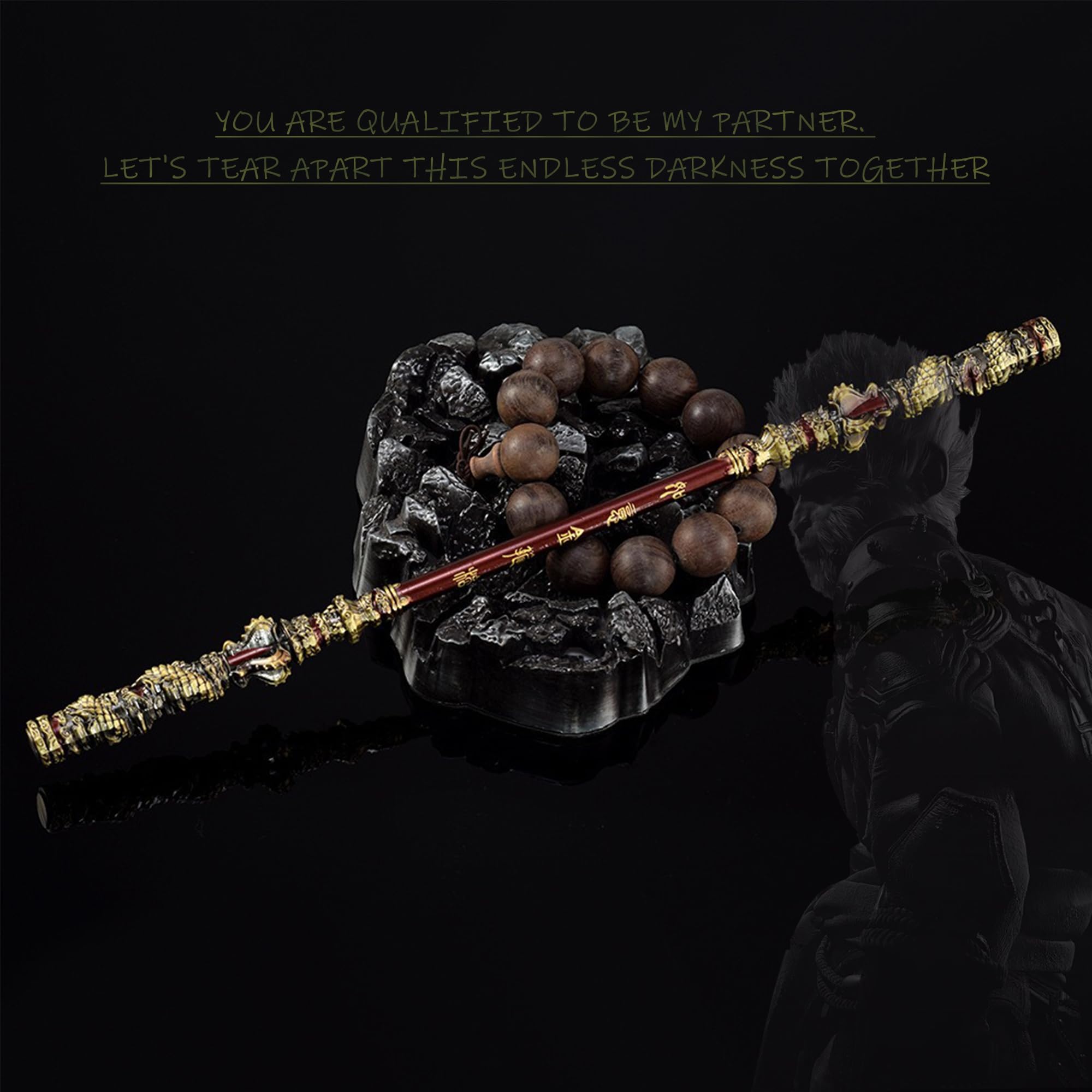 Amazon.co.jp: ブラック神話：ウーコンゲーム武器如意黄金棍棒、孫悟空