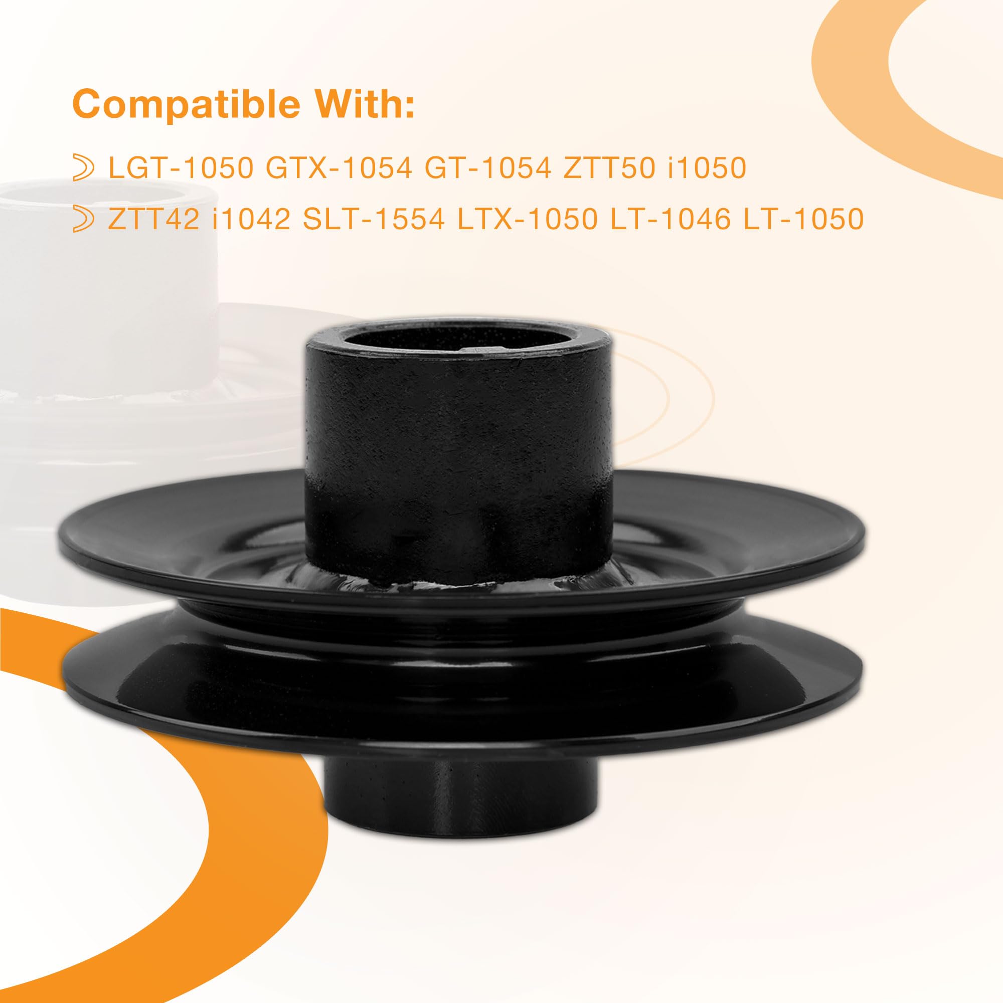 Polea de motor 756-0978 compatible con Cub Cadet MTD Engine RZT SLTX LGTX GT LT LGT SLT LTX 1046 1045 1042 1515 1529