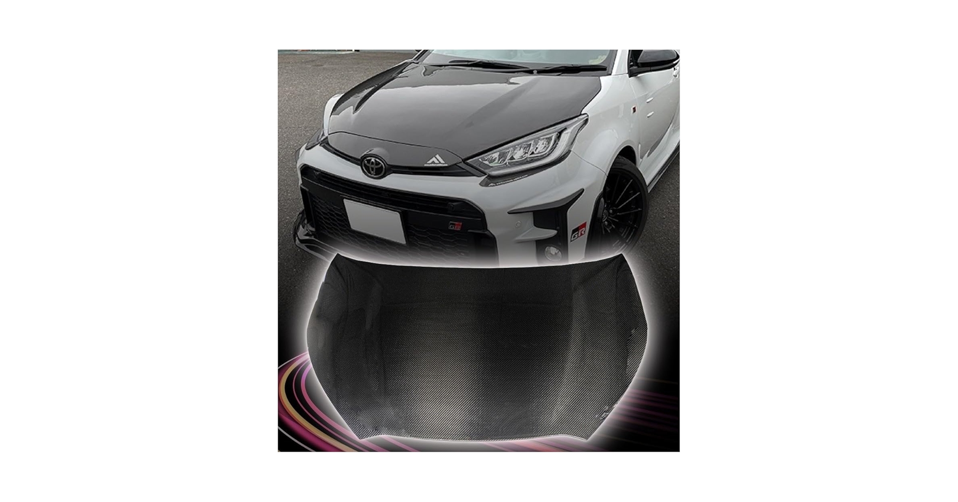 Amazon.co.jp: カーボンアディクト GRヤリスドライカーボン