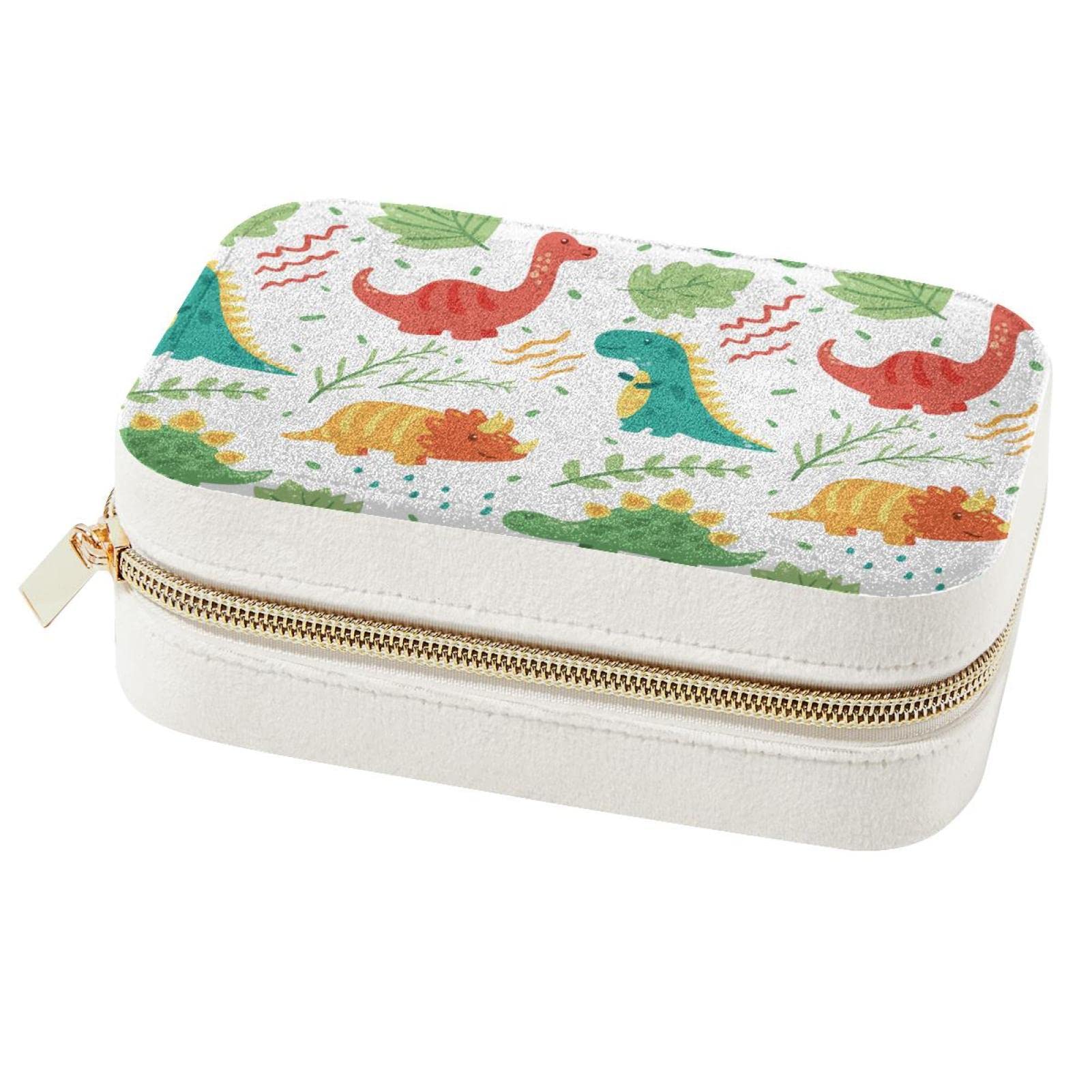 Boîte à bijoux pour fille motif dinosaure, idée cadeau