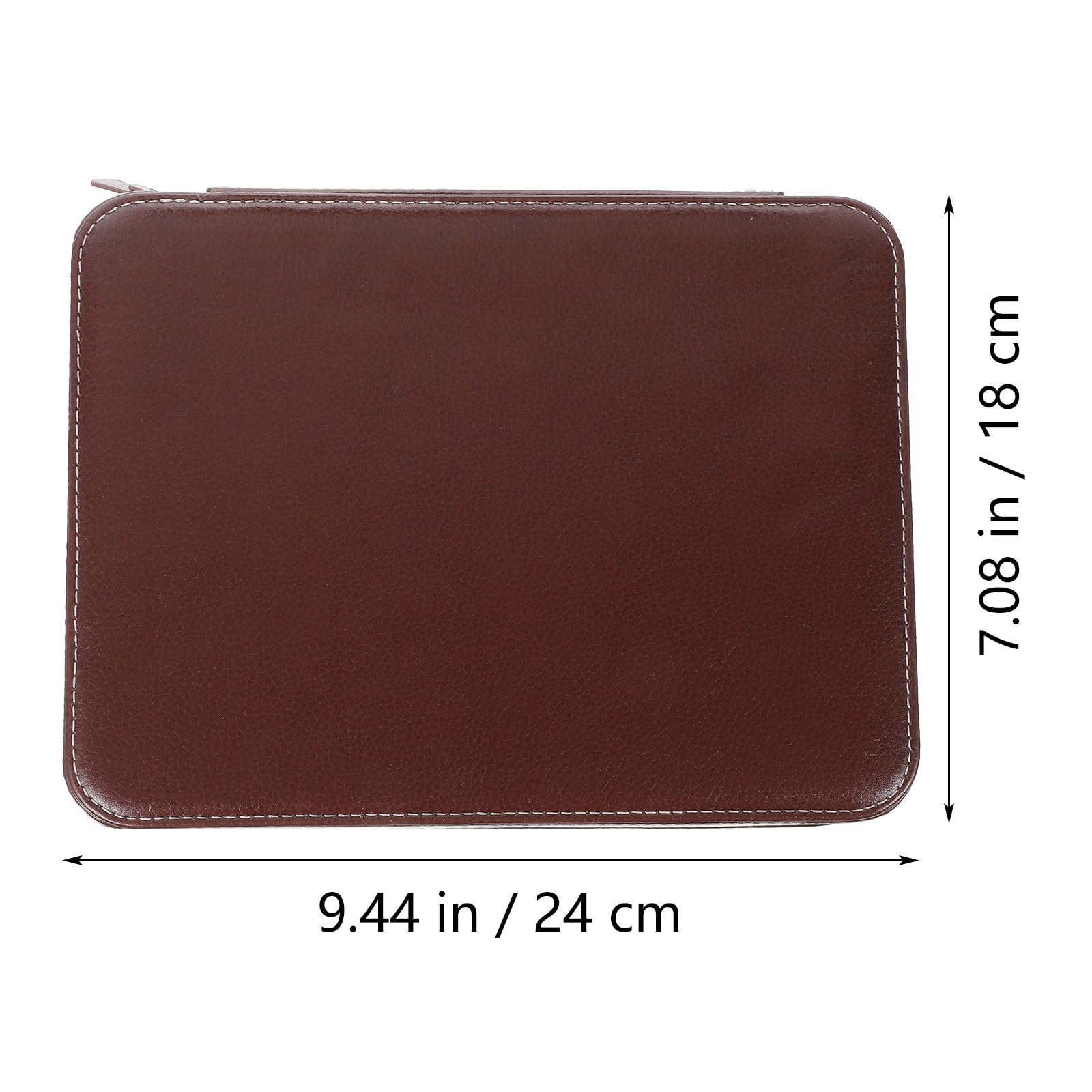Bolsa de Almacenamiento para Relojes 8 Ranuras de Cuero y Tela, Diseño Delicado y Portátil, Adecuado Hogar Tienda