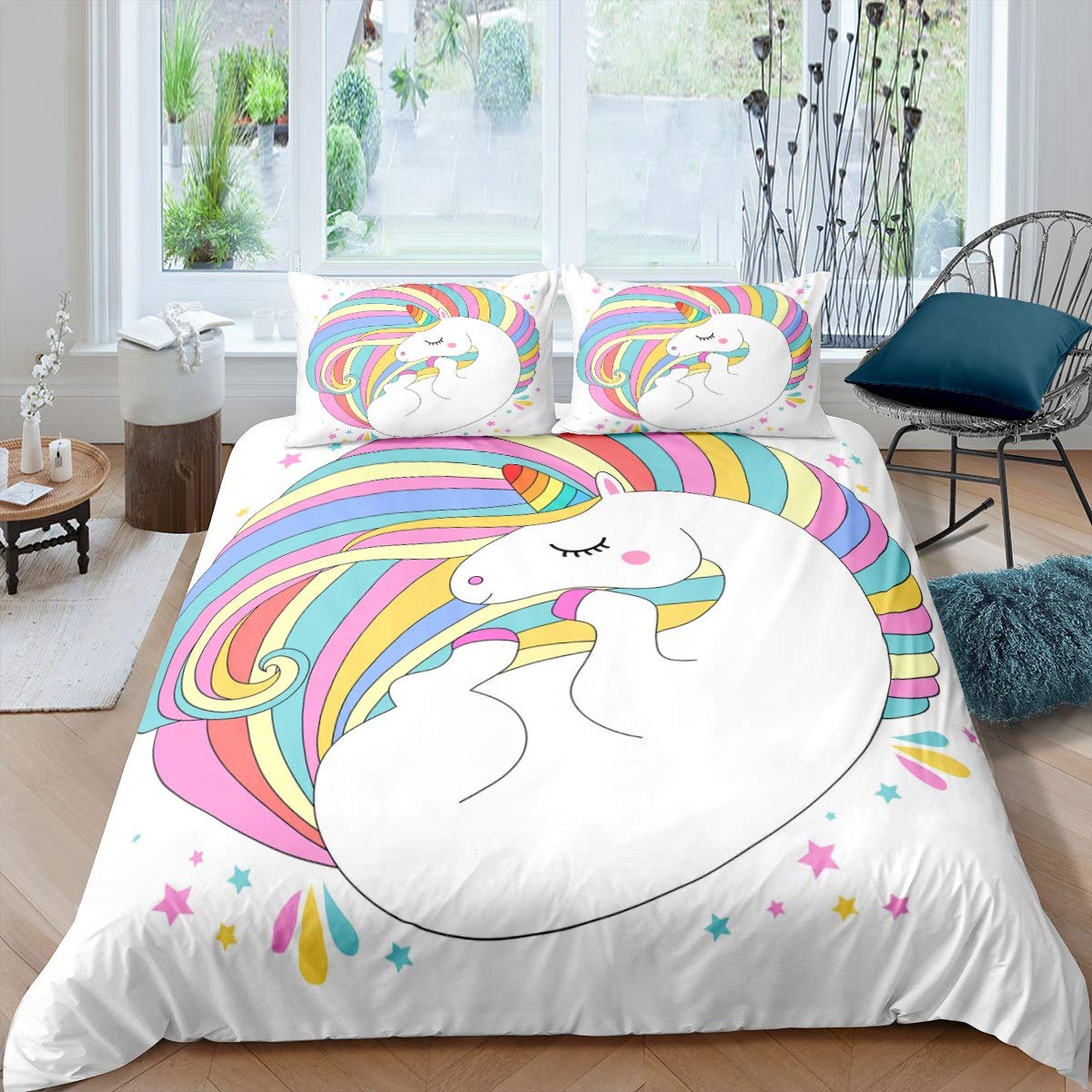 Completo 1 Piazza Unicorno Lilla Arcobaleno HERMET - 6331673UN02