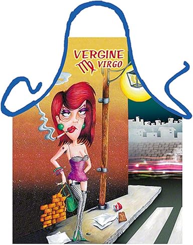 Tablier Barbecue Signe Du Zodiaque Vierge Humoristique Motif Cadeau Tablier Pour Barbecue Fans Avec Humour Amazon Fr Vetements