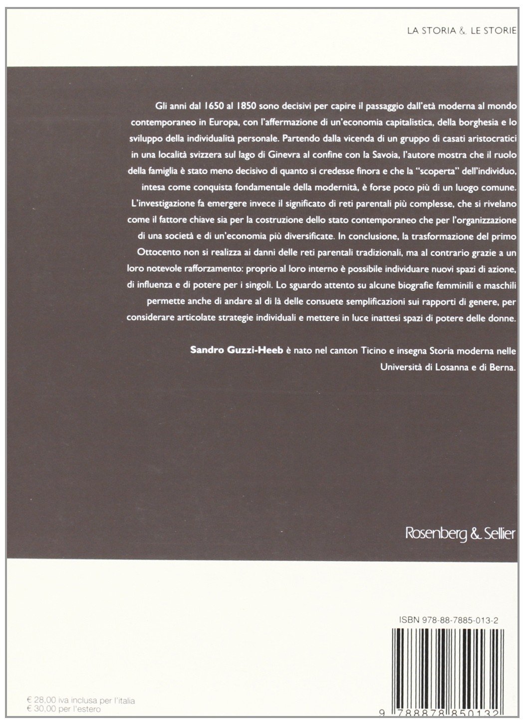 Donne, uomini, parentela. Casati alpini nell'Europa preindustriale (1650-1850)