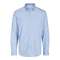 JACK & JONES Dress Shirt Slim Fit Dress Shirt Windsurfer L Windsurfer L