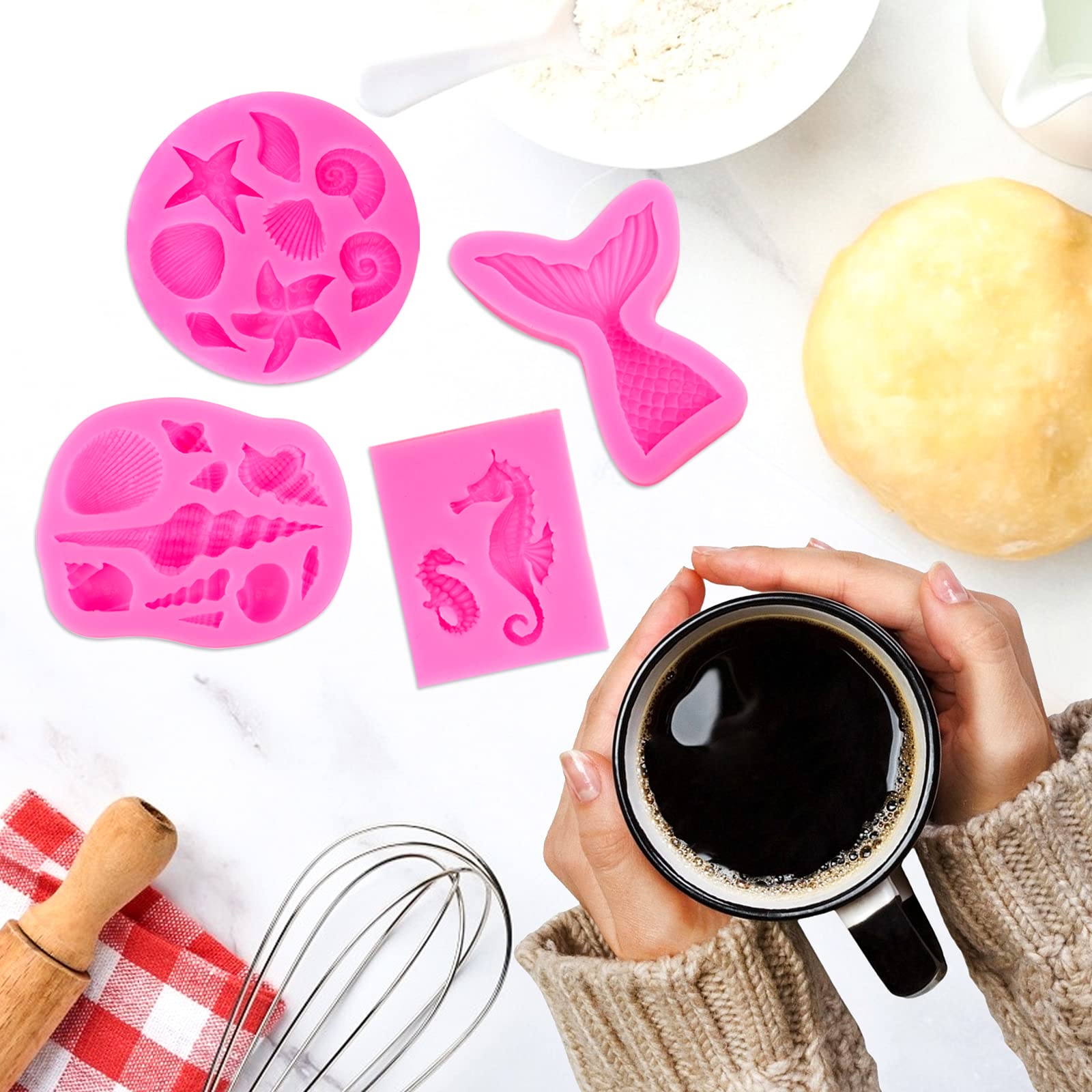 Zeemeermin staart 1 cookie cutter (maat: 5 cm) | Fantasie Zeemeermin staart 1 cookie cutter (maat: 5 cm) | Fantasie