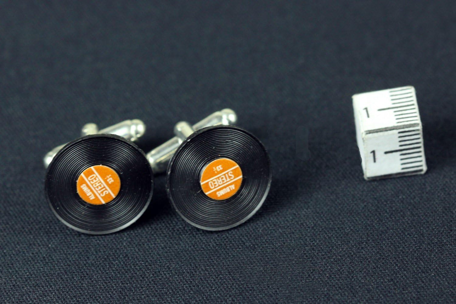 Gemelos Papa Gemelos Personalizados Con Foto - 15mm, Hechos A Mano En Berlín Con Caja De Madera Joyería Diy 15mm