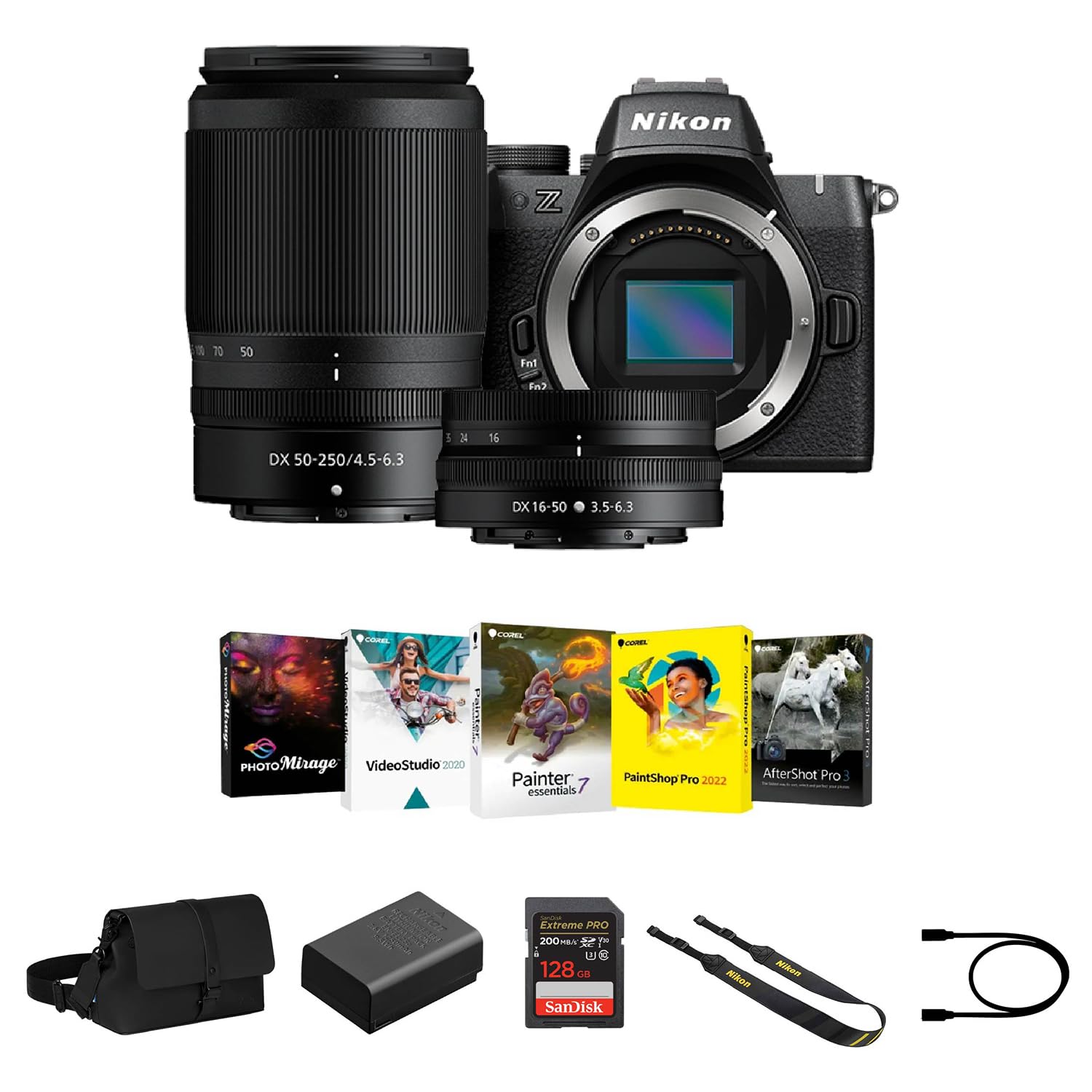 Nikon Z50 ミラーレスカメラ レンズ二つセット Amazon | Nikon Z50 II ミラーレスカメラ レンズ2枚キット付き - 16
