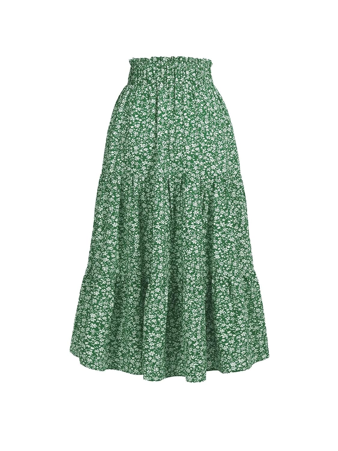 Saia midi feminina cintura alta elástica casual verão na moda gravata frontal rodada babados floral saia evasê DJ626 em promoção! Veja a oferta e mais achadinhos de Saias 2 Hoje é o melhor dia para comprar Saia midi feminina cintura alta elástica casual verão na moda gravata frontal rodada babados floral saia evasê DJ626 com aquele preço maroto! Promoção! Aproveite a oferta! 2