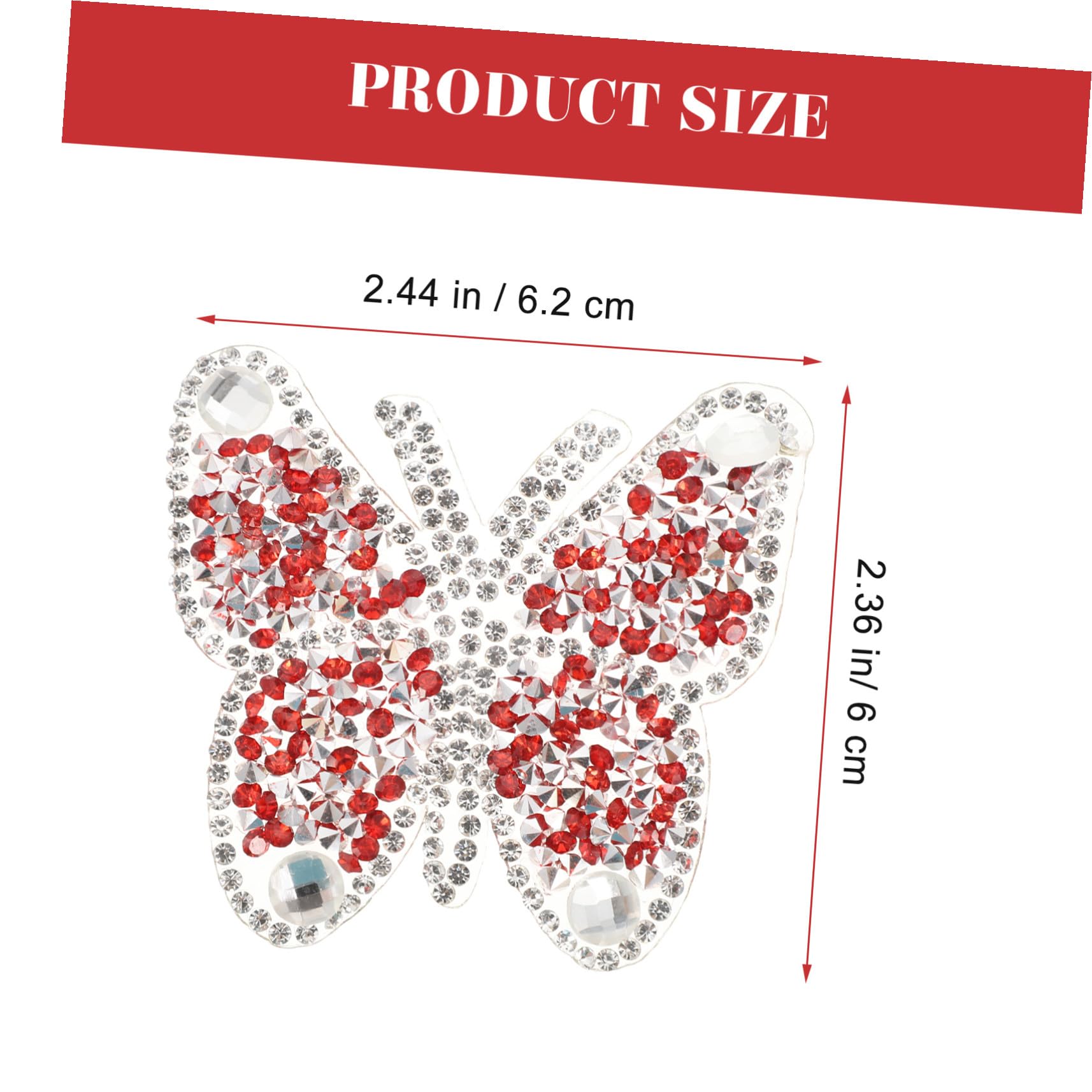 TEHAUX 30piezas Parches Decorativos Bordados Respaldo Adhesivo Para Ropa Parches De Costura Multiusos Para y Reparación De Prendas