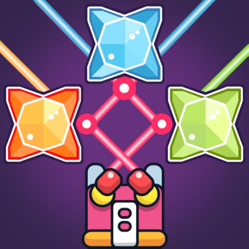 Laser and blocks