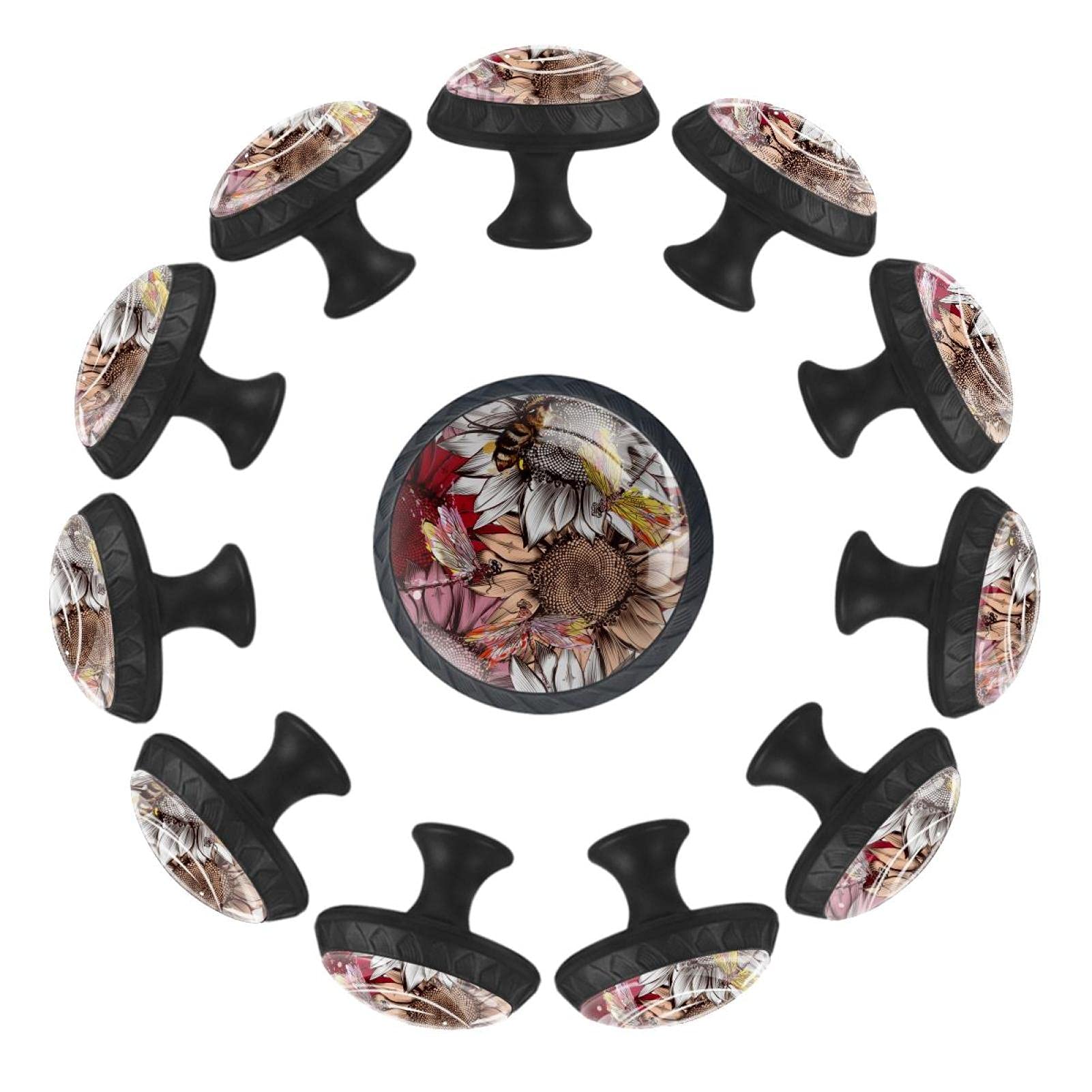 Boutons de tiroir pour remplacer poignée meuble chambre enfant crèche lot de 12