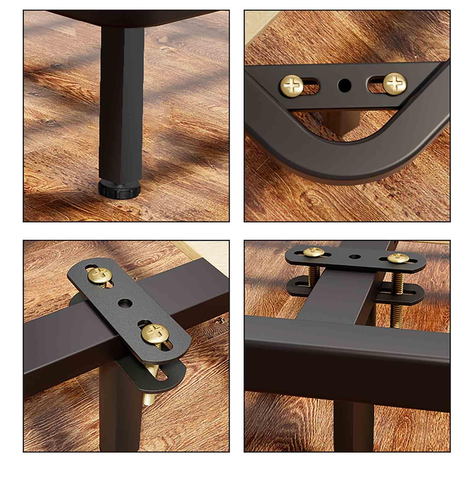 Auvent de Porte de fenêtre incurvé Silencieux avec Protection UV, Supports en Alliage d'aluminium, résistant à l'eau et aux Chocs, Couverture extérieure en Polycarbonate Marron (80 x 260 cm)