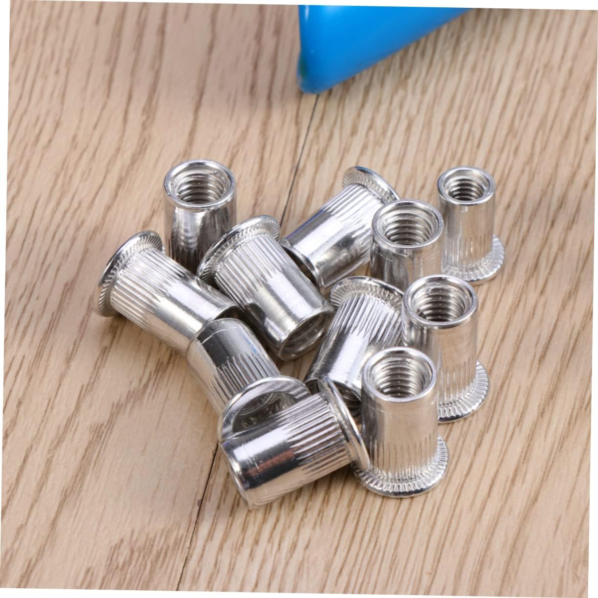 86pcs Rivet Nut Tool Kit Rivet Gun Threaded Aluminum Alloy for Metal Assembly