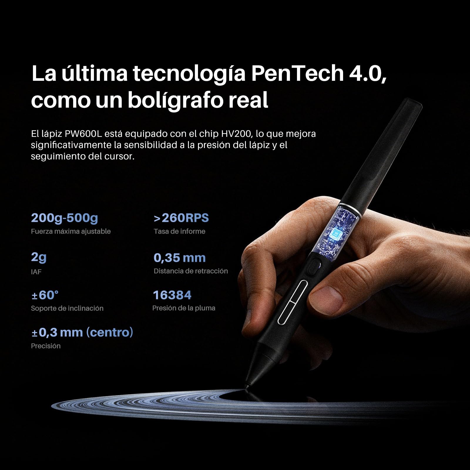 Huion Kamvas 22 Gen 3 Tableta Gráfica con Pantalla 21.5" 2.5K QHD A 90Hz, Lápiz PenTech 4.0 16384 Niveles De Presión, 99% SRGB ΔE<1.2 Ideal para Ilustración, Arte Digital, Diseño, Animación Y Gaming
