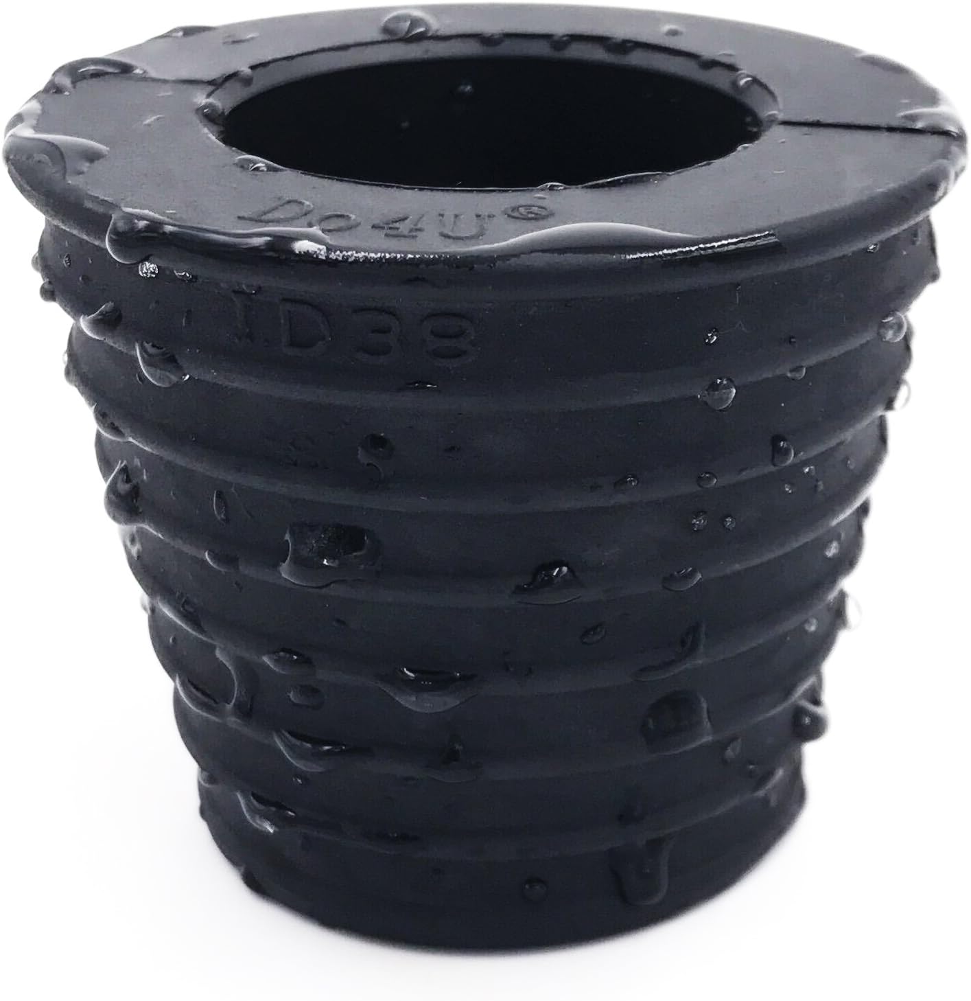 Do4U Umbrella Cone Umbrella Wedge Parasol Base Stand Patio Table Hole Ring Plug (Carbon Black)