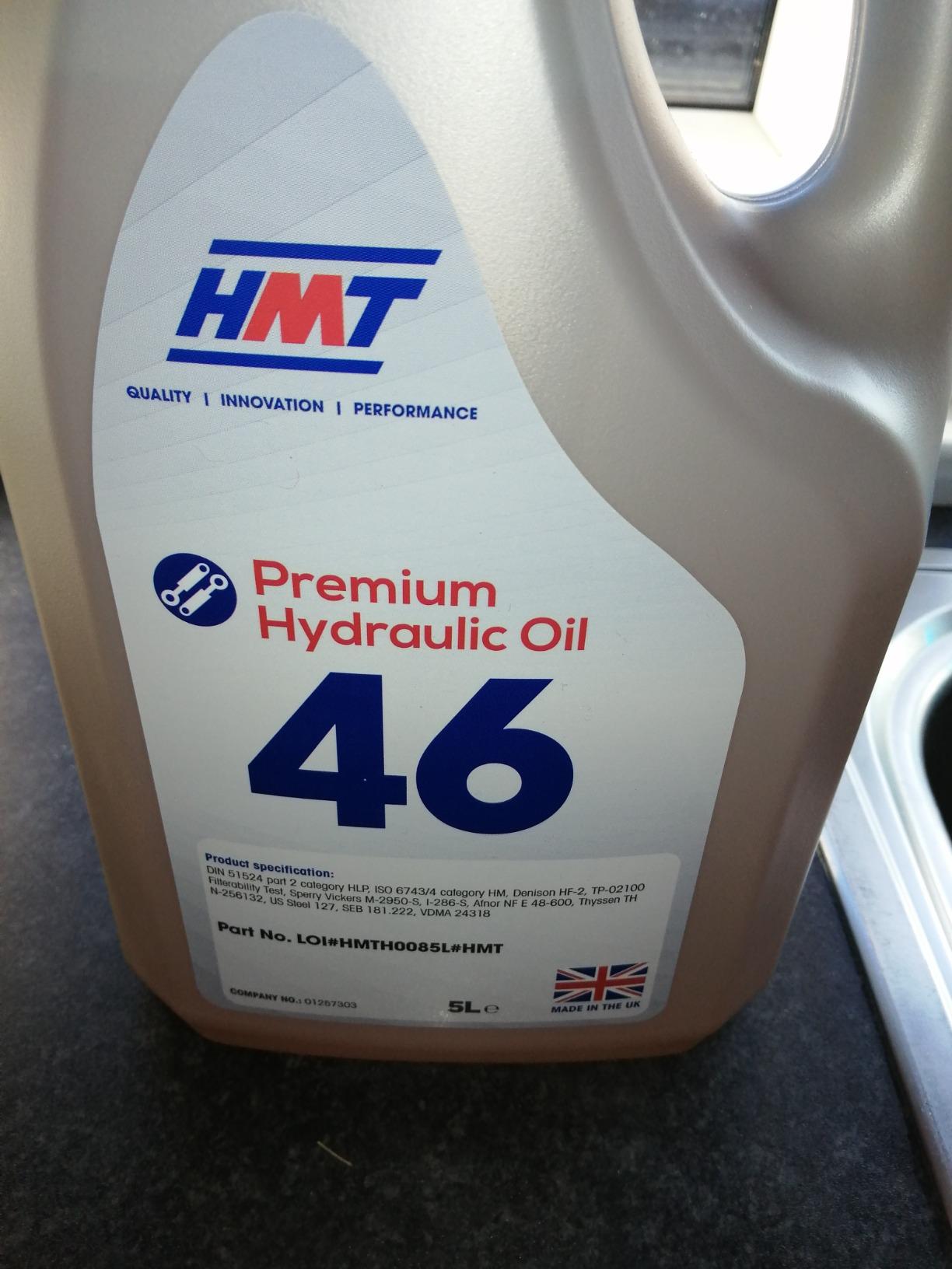 Olio Idraulico CNH Industrial HM 46 AW 5 Galloni – Antiusura Per Macchine New Holland - Foto 2