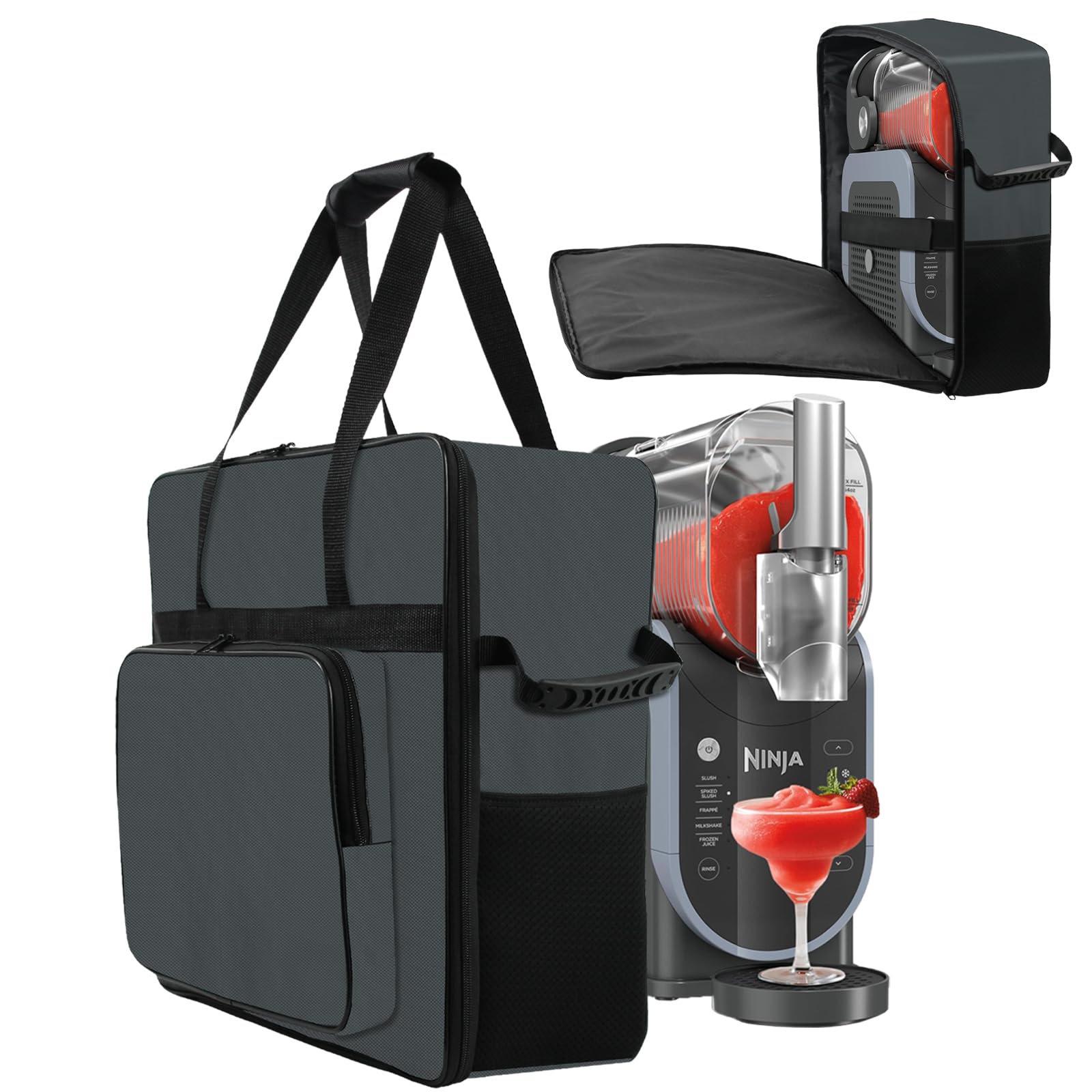 Sac De Transport Pour Machine à Slushie - 44x26x10 Cm, Oxford 600D, Rembourré - Pour Modèles NJ ForFS301/300