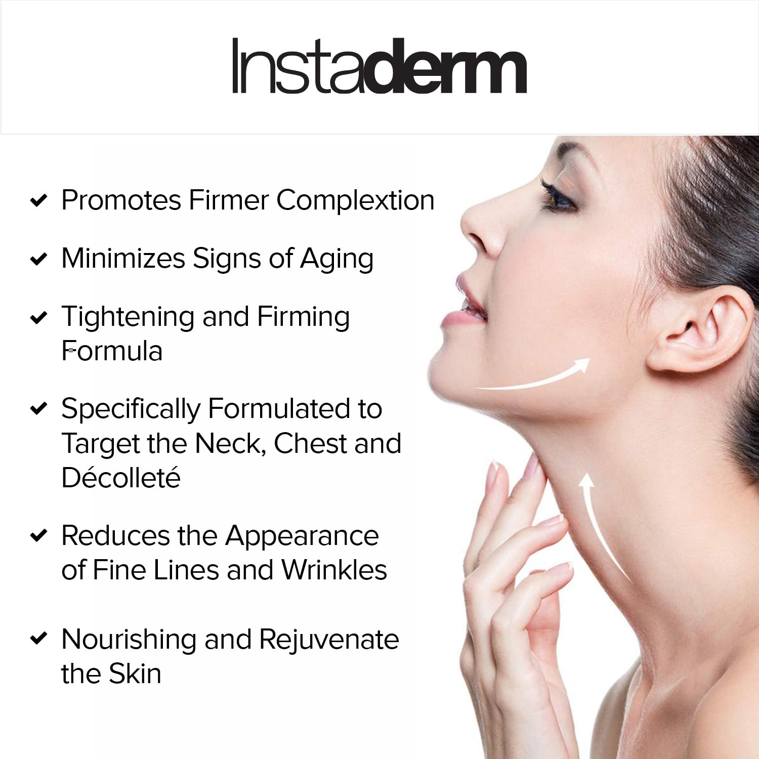 Neck and Décolleté Firming Craem, Tightening & Lifting Treatment for Crepey Wrinkles - Image 2