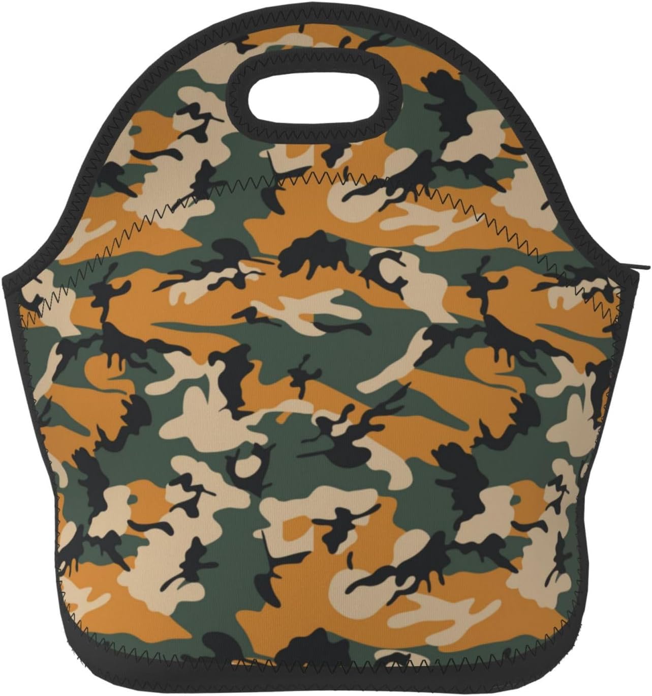 Yeertmii Dinosaur Camouflage Print Small Neoprene Insulated