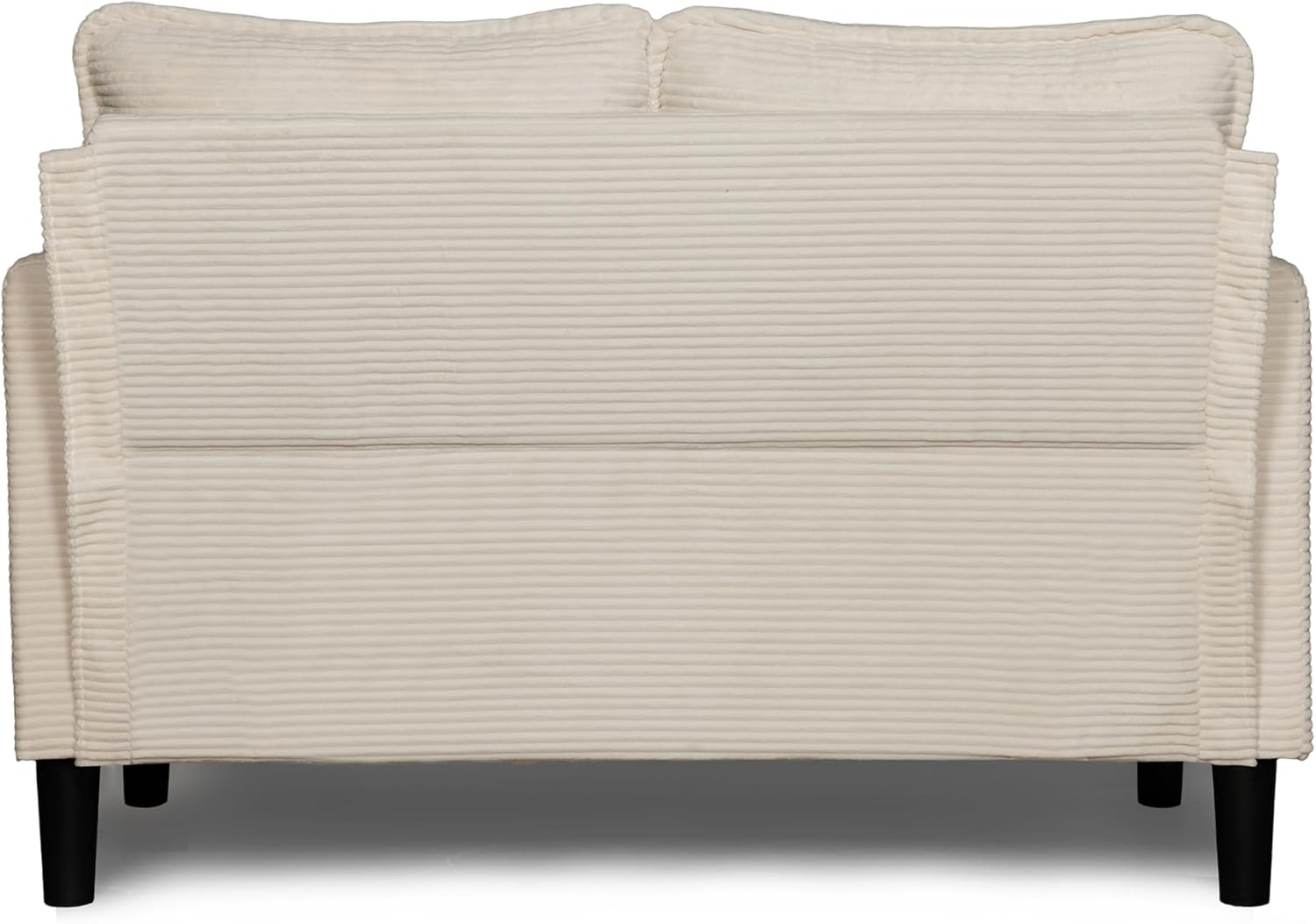 Corduroy Oversized Armchair 48" Extra Wide Accent Chairs W/Double Solid Wood Frame for Living Room Modern Lounge Chair, Upholstered Cloud Single Sofa with Pillows