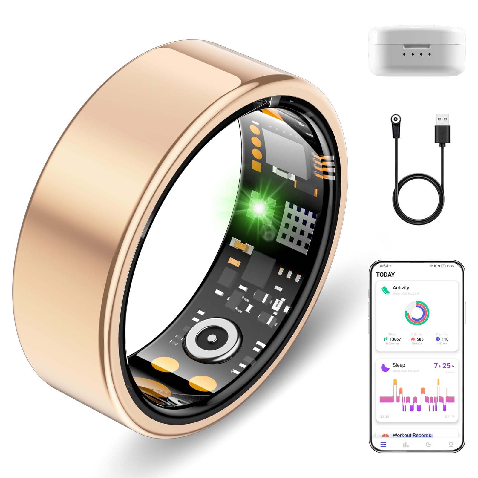 Genhaoqi Smart Ring - fitness technology | Mubboo