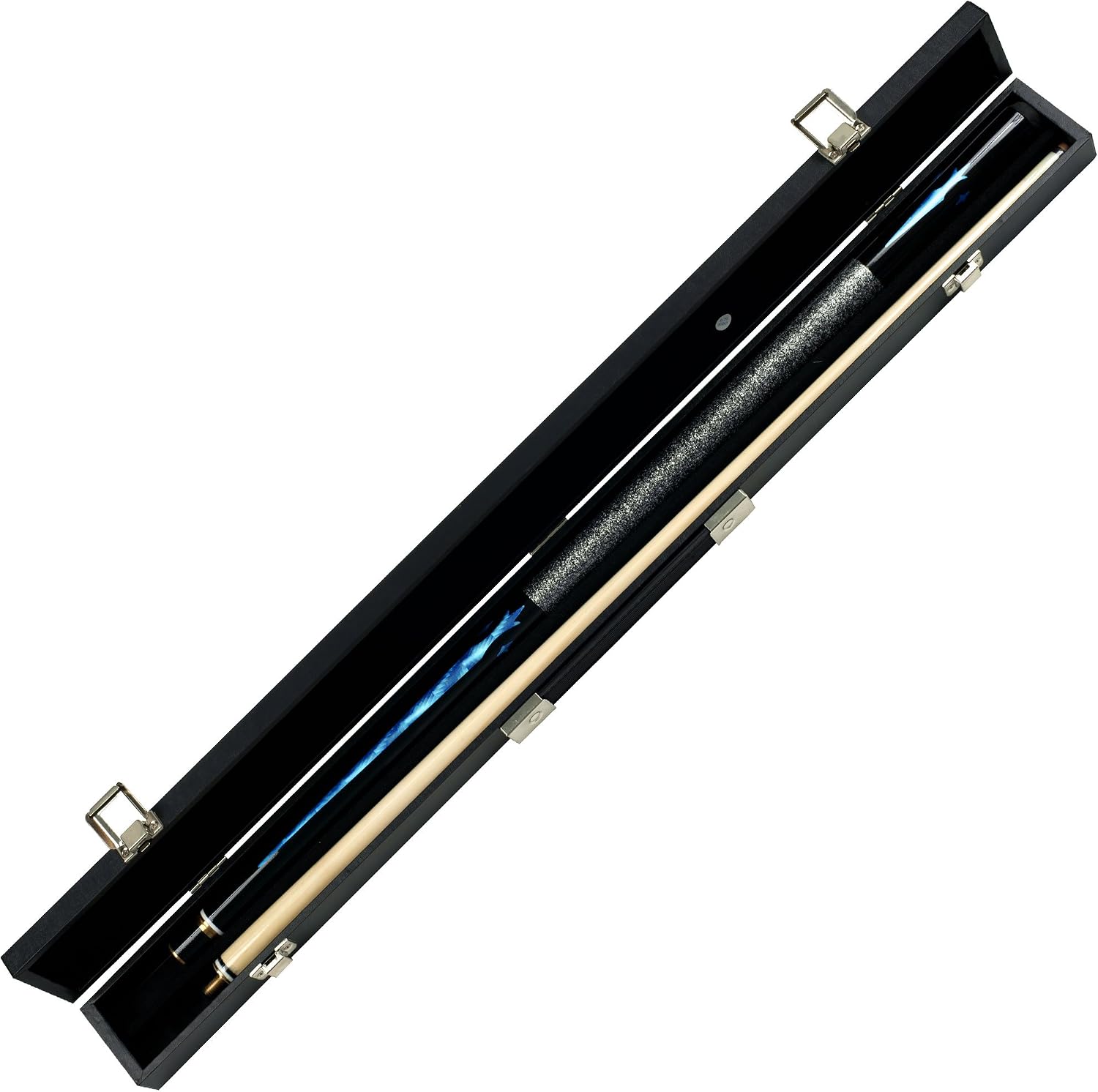 Trademark 40-TISILV Metallic Silver Titanium Cue Billiard Stick