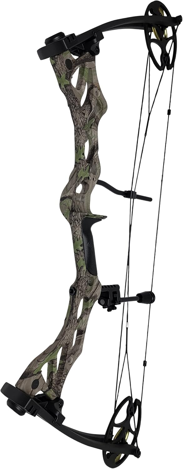 SAS Southland Archery Supply Outrage 70 Lbs 31'' ATA Hunting Compound Bow - Autumn Camo