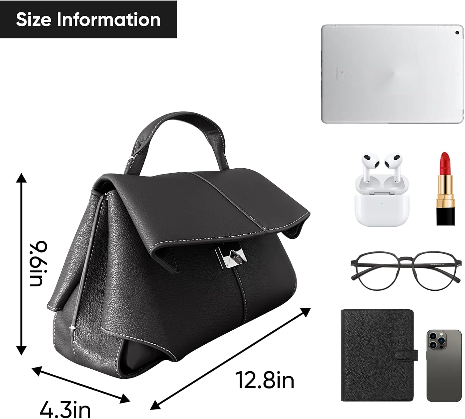 Luxury Handbags for Women Leather Satchel & Top-Handle Designer Bags - Image 6