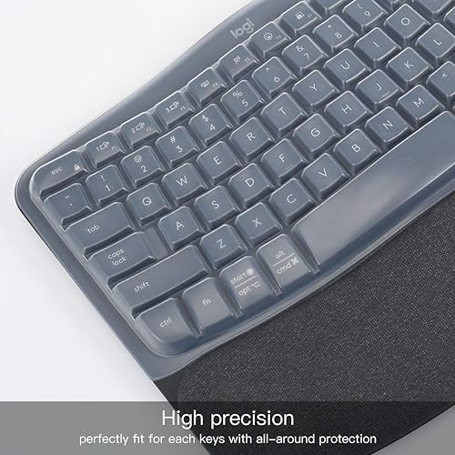 Miniatura 2 de Logitech Wave Keys MK670 Combo - Funda protectora para teclado Logitech Wave Keys Wireless Ergonómico Keys, funda protectora para teclado Logitech