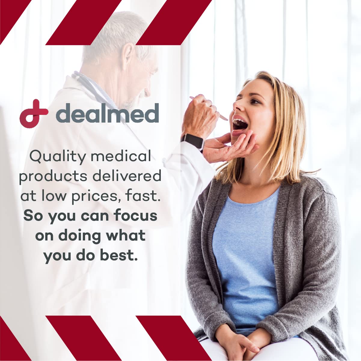 Dealmed 5.5” Junior Tongue Depressors – 500 Non-Sterile Wood Tongue Depressor Sticks, Can Be Used as Tongue Depressors for Crafts, in Medical Practice, Emergency First Aid Kits and More : Industrial & Scientific