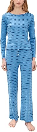Cozyland by Morgan Lane Women's Ellie Pajama Set in Floating Hearts