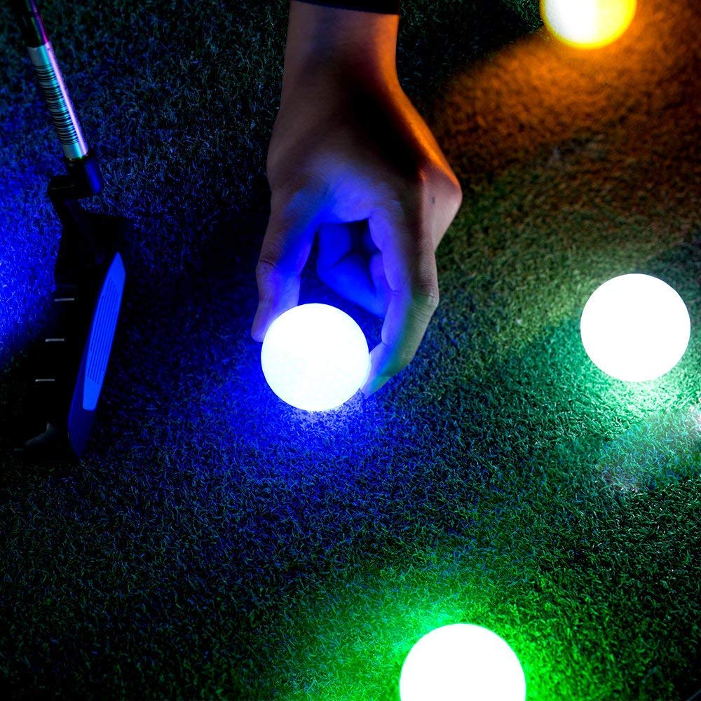 Palline da golf con luci a LED, si illuminano al buio