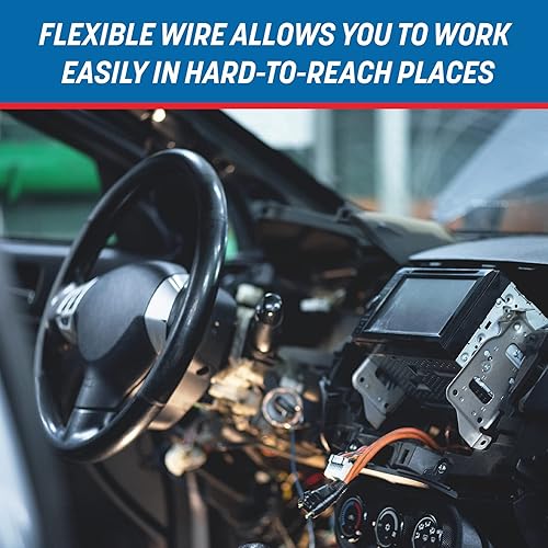 Vista 16 de GS Power Cable de calibre 12 de 100 pies, libre de oxígeno, OFC de cobre puro eléctrico de 12 V de bajo voltaje, carrete de alambre de altavoz