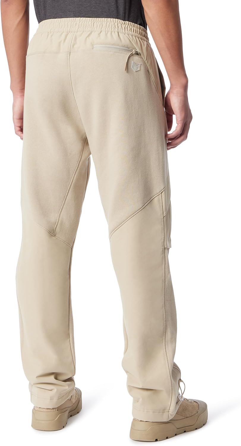 Mens Motor Cross Pull on Sweat Pant with Cargo Pockets Standard - Image 2