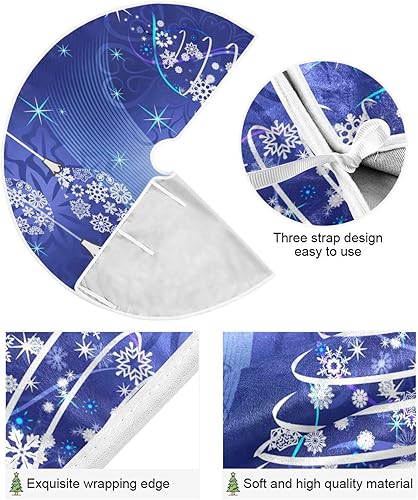 Miniatura 71 de Falda de árbol de Navidad para el día de cumpleaños, falda de árbol de 36 pulgadas para tartas, faldas de árbol de Navidad, tapete de pie de árbol