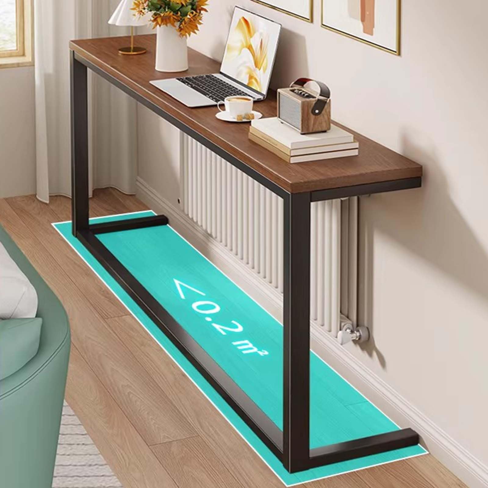 Cubre Radiadores Modernos Balda Radiador sin Taladrar Decorativo Superficie Ocupada 0,2m² Estante Radiador para el Hogar, Salón, Dormitorio, Oficina(Natural,100x20x80cm)