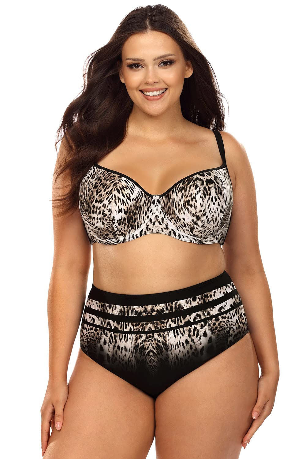 LORIN Bikini Femminile Stampa Leopardo L2401/2