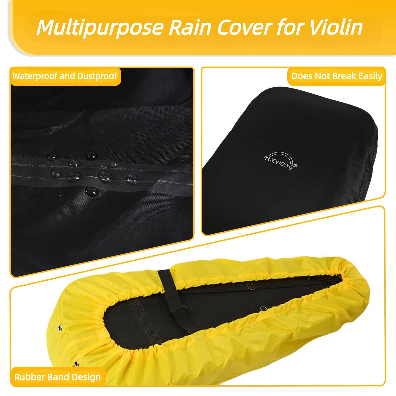 Housse de protection contre la pluie pour violon Housse de protection Housse de protection contre la pluie pour violon Housse de protection