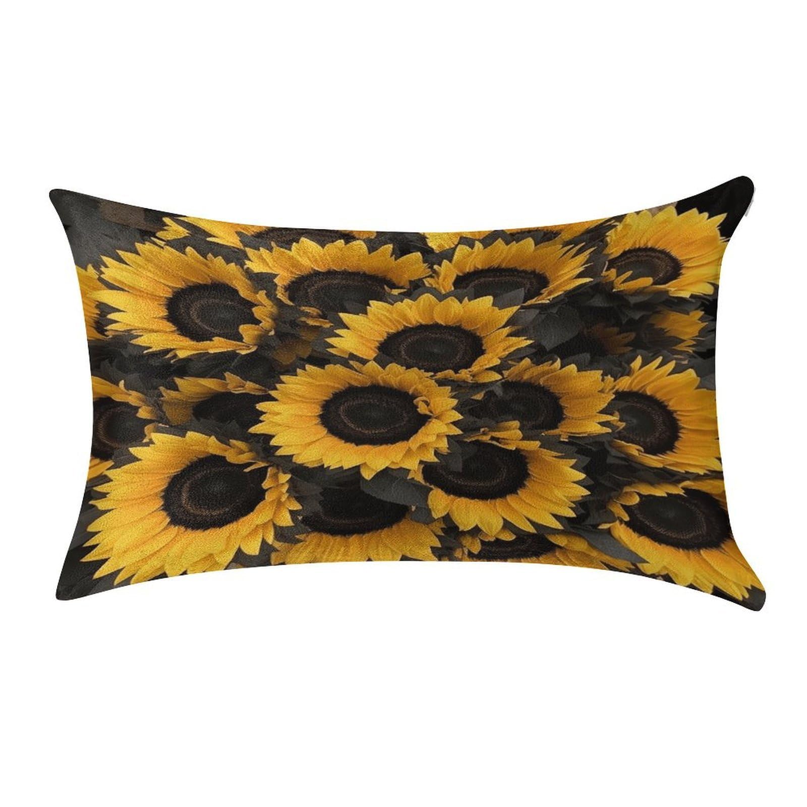 Btcowzrv Style A Bouquet Of Black Sunflowers Pillow Cover Pillow Case Pillowcase