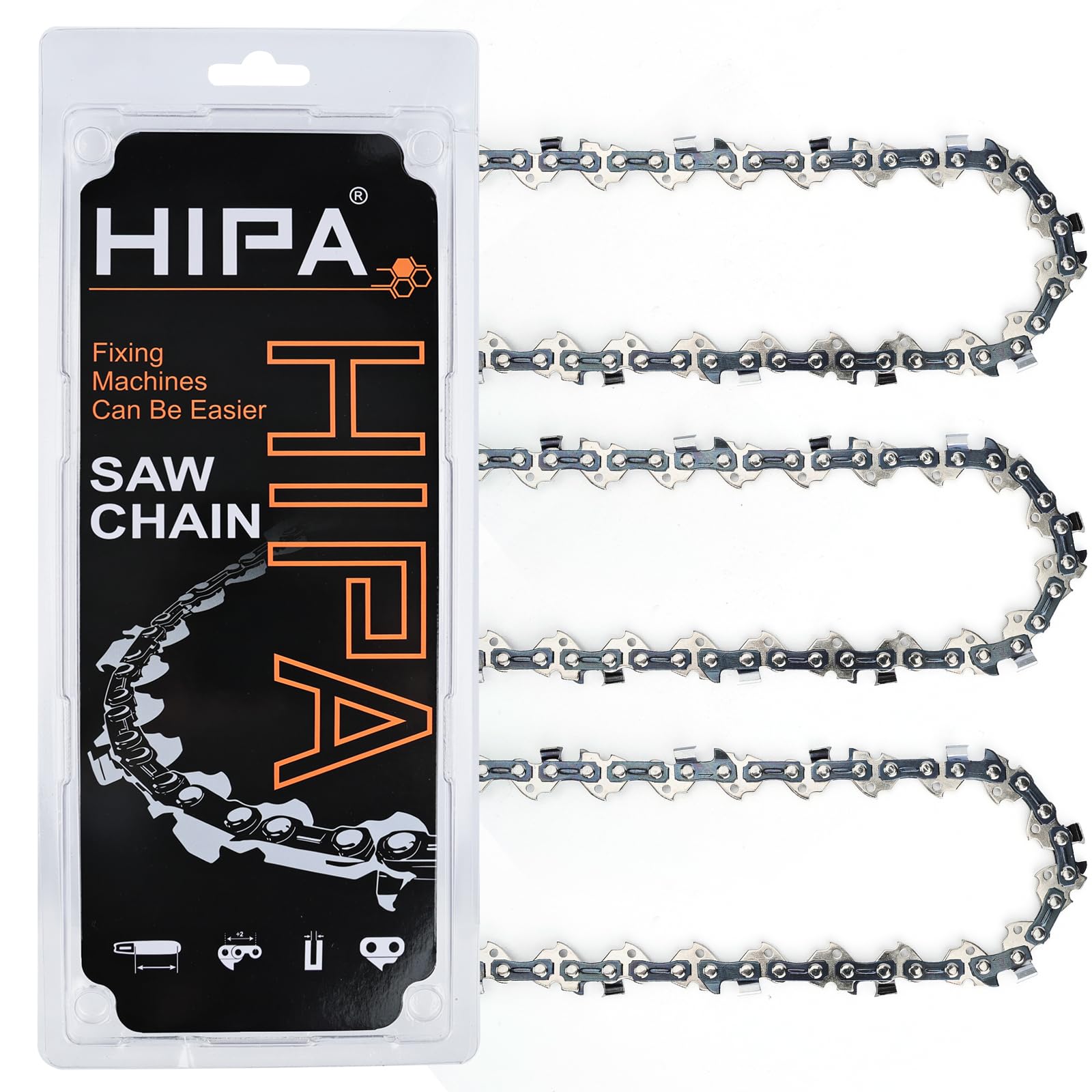 Amazon.com: Hipa 16 Inch Chainsaw Chain Fits for DEWALT DCCS690