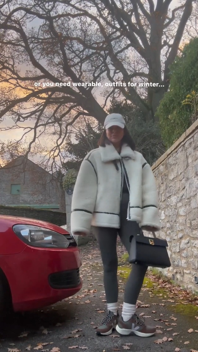 Tankaneo Womens Faux Fur Jackets Winter Trendy Sherpa Moto Leather