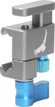 KONDOR BLUE | NATO HDMI Clamp for Sony A7 Series Cage | HDMI Cable Holder Designed to clamp and Protect | Space Gray