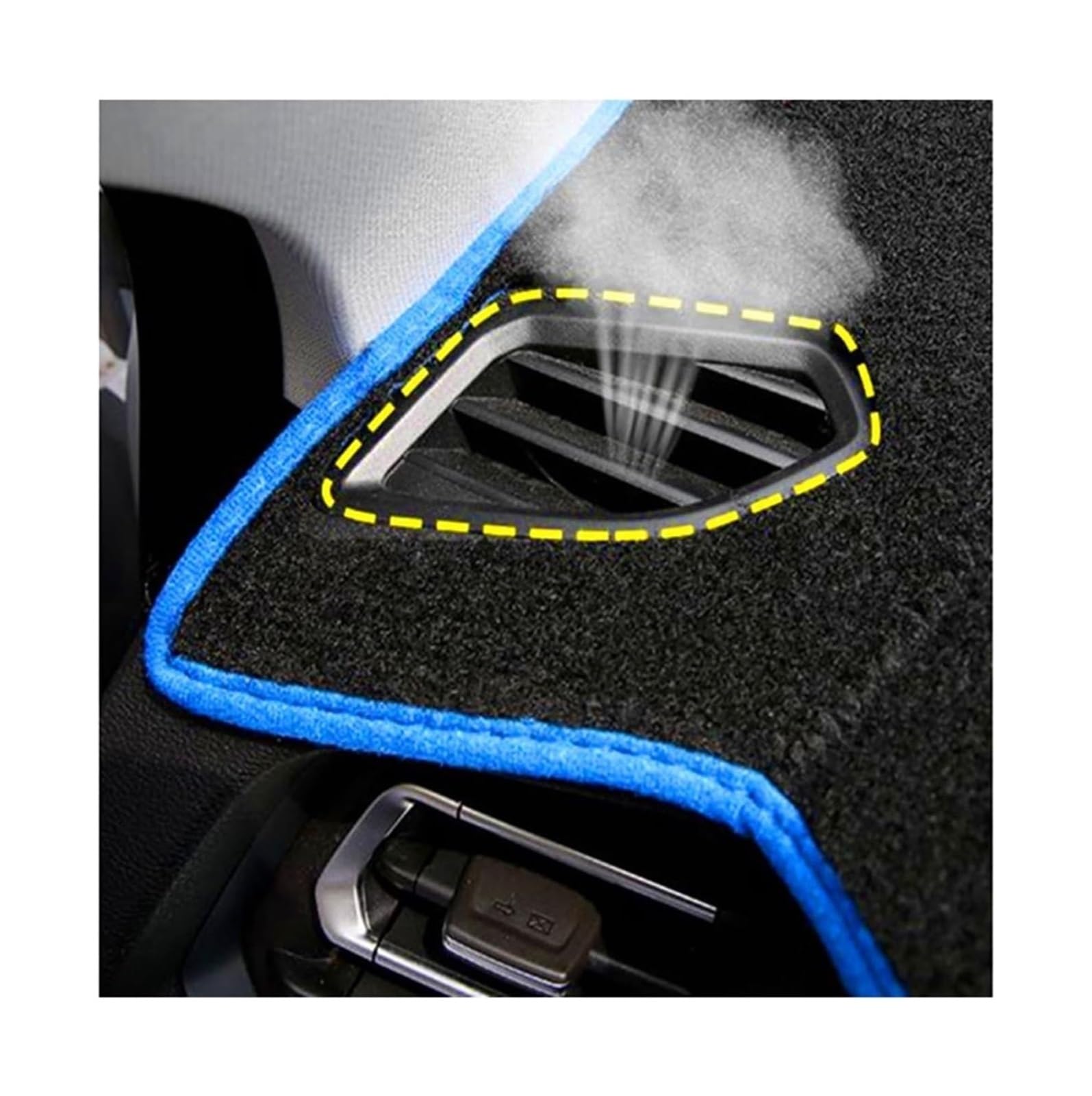 Funda de salpicadero Passat B8 para viajes largos sin reflejos del sol en verano 5