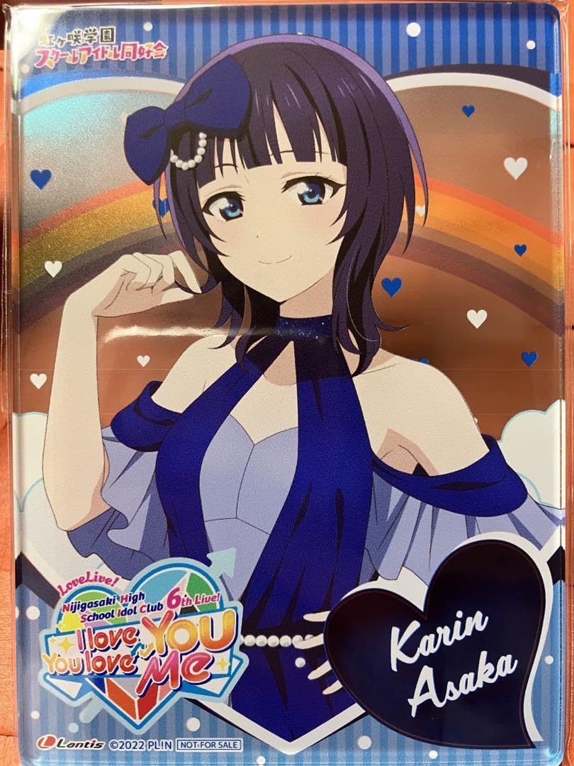 ラブライブ　虹ヶ咲学園スクールアイドル同好会　朝香果林　コースター Amazon.co.jp: ラブライブ虹ヶ咲学園スクールアイドル同好会